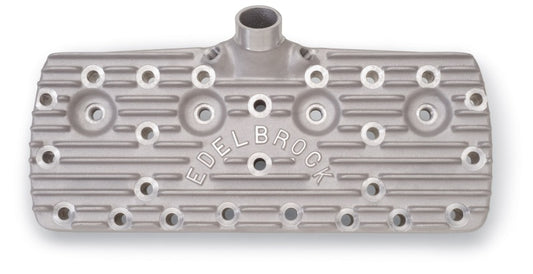 Edelbrock Cylinder Heads 1939-48 Model Ford Flatheads w/ Block Letter Logo (Pair) - Burkken Auto Parts
