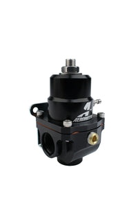 Aeromotive Adjustable Regulator - 3-15PSI - .313 Valve - (2) -08 Inlets/ -08 Return - Burkken Auto Parts