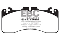 EBC 09+ Lexus LS460 4.6 Sport Redstuff Front Brake Pads - Burkken Auto Parts