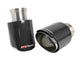 aFe MACH Force-XP 4-1/2in Carbon Fiber OE Replacement Exhaust Tips - 15-19 Dodge Charger/Hellcat - Burkken Auto Parts