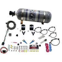 Nitrous Express 03-18 Nissan 350Z/370Z Dual Nozzle (35-150HP) w/Composite Bottle - Burkken Auto Parts