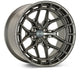 Vossen HFX-1 22x9.5 / 6x139.7 BP / ET20 / 106.1 CB / Deep - Matte Gunmetal Wheel - Burkken Auto Parts
