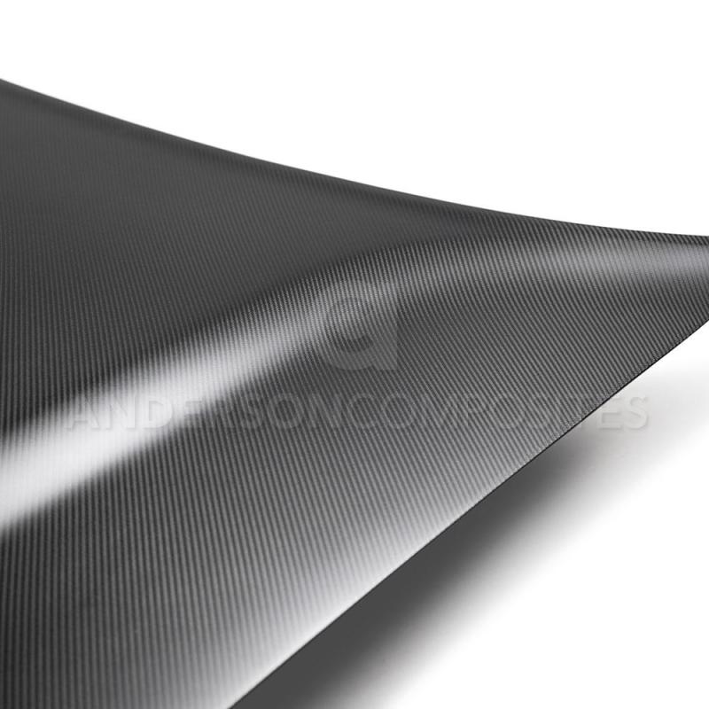 Anderson Composites 2018 Dodge Demon Type-OE Dry Carbon Fiber Hood - Burkken Auto Parts