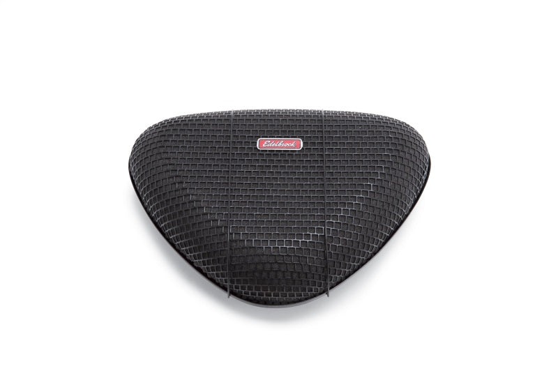 Edelbrock Air Cleaner Pro-Flo 1000 Series Triangular Steel Top 11 375In X 8 375In X 3In Black - Burkken Auto Parts