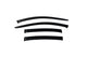 AVS 08-12 Chevy Malibu Ventvisor Outside Mount Window Deflectors 4pc - Smoke - Burkken Auto Parts