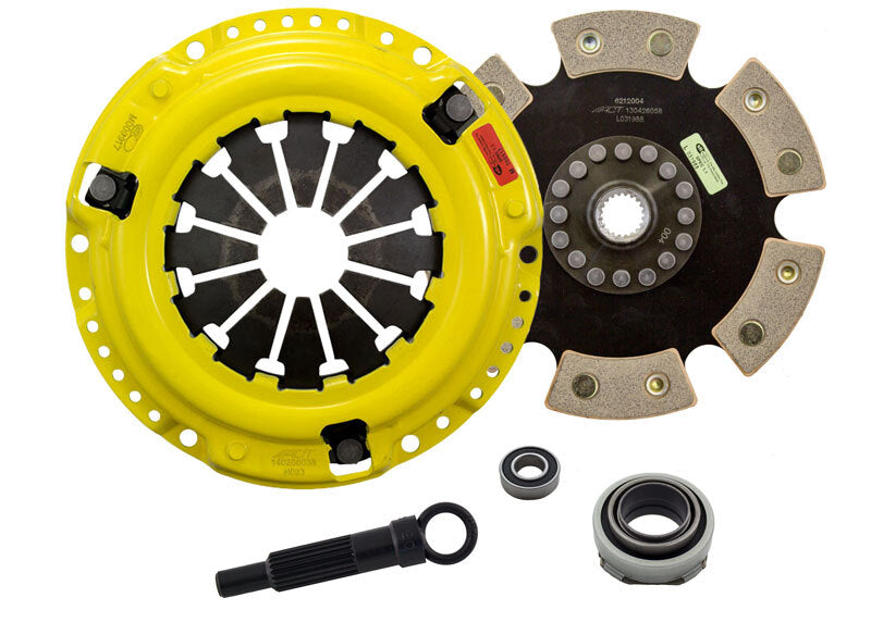 ACT 1990 Honda Civic HD/Race Rigid 6 Pad Clutch Kit - Burkken Auto Parts