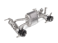 Akrapovic 16-17 Ferrari 488 GTB/488 Spyder Slip-On Line (Titanium) w/ Carbon Tips - Burkken Auto Parts