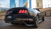 Corsa 2015-2017 Ford Mustang GT Convertible 5.0L V8 Black Sport Cat-Back Dual Rear Exit - Burkken Auto Parts