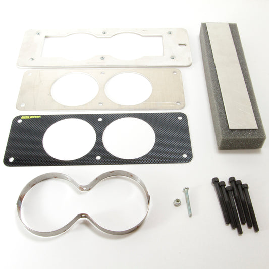 Autometer 87-93 Ford Mustang CFL 2-5/8in Dual Gauge Cage - Burkken Auto Parts