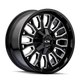 ION Type 152 20x9 / 8x180 BP / 0mm Offset / 124.1mm Hub Black/Milled Wheel
