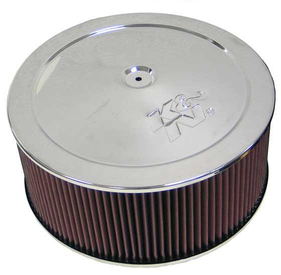 K&N 5-1/8in 14in X 5-3/4in h 1-1/4in Drop Base - Burkken Auto Parts