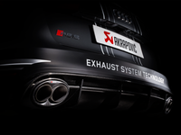 Akrapovic 14-17 Audi RS6 Avant (C7) Evolution Line Cat Back (Titanium) w/ Carbon Tips - Burkken Auto Parts