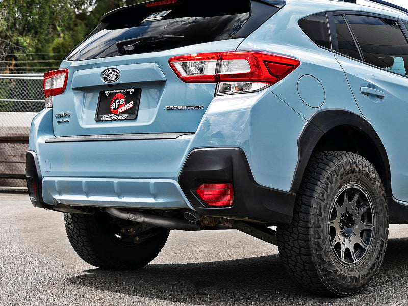 aFe POWER Takeda 2.5in 304 SS Cat-Back Exhaust System Subaru Crosstrek 18-19 H4-2.0L - Burkken Auto Parts