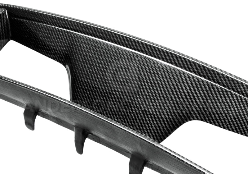 Anderson Composites 10-14 Ford Mustang/Shelby GT500 Front Upper Grille (w/ Spot for Cobra Emblem) - Burkken Auto Parts