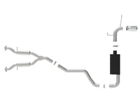 aFe Large Bore HD 3in 304 SS Cat-Back Exhaust w/ Polished Tips 14-19 Jeep Grand Cherokee V6-3.6L - Burkken Auto Parts