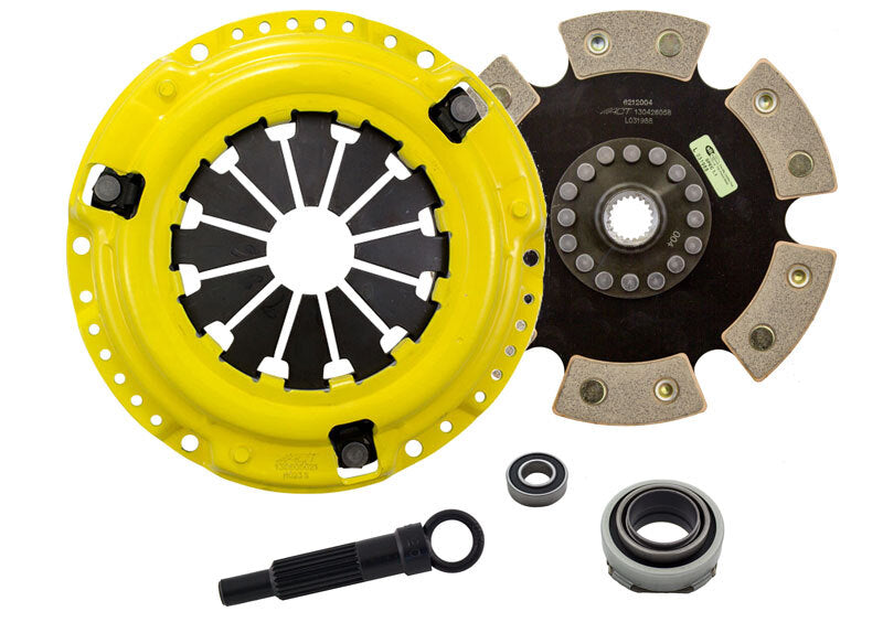 ACT 1990 Honda Civic Sport/Race Rigid 6 Pad Clutch Kit - Burkken Auto Parts