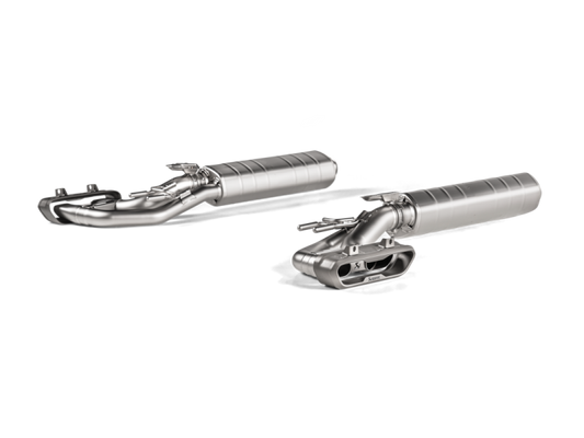 Akrapovic 2021 Merceds-AMG G500/G550 (W463A) - OPF/GPF Slip-On Line (Titanium) w/Titanium Tips - Burkken Auto Parts