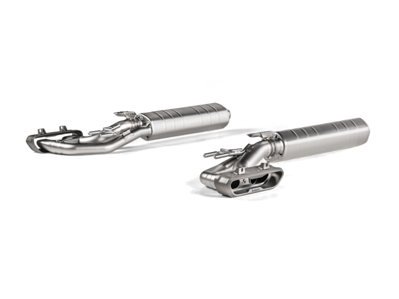 Akrapovic 19-24 Mercedes-AMG G 500 Evolution Exhaust - Titanium - Burkken Auto Parts