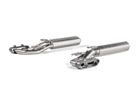 Akrapovic 19-24 Mercedes-AMG G 500 Evolution Exhaust - Titanium - Burkken Auto Parts