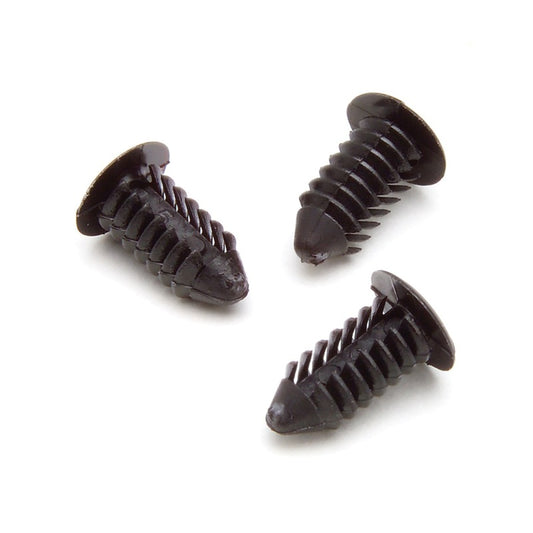 Autometer Gauge Pod Replacement Plastic Fasteners -- 100 Pack - Burkken Auto Parts