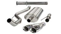 Corsa 2011-2014 Ford F-150 Raptor 6.2L V8 145in Wheelbase Polished Xtreme Cat-Back Exhaust - Burkken Auto Parts