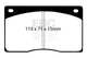 EBC 93-97 Aston Martin DB7 3.2 Supercharged Greenstuff Front Brake Pads - Burkken Auto Parts