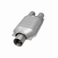 MagnaFlow Conv Univ 2inch Inlet/2.5inch Outlet Dual/Single Oval Shape - Burkken Auto Parts