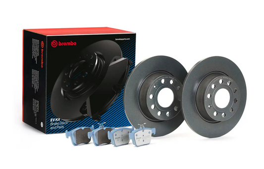 Brembo OE 12-21 VW Golf VII (5G1, BQ1, BE1, BE2) EV Brake Kit - Left Front - Burkken Auto Parts