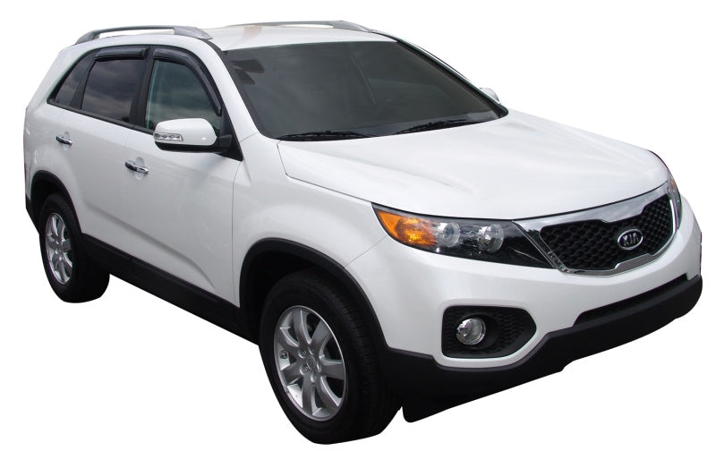 AVS 11-15 Kia Sorento Ventvisor Outside Mount Window Deflectors 4pc - Smoke - Burkken Auto Parts