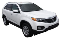 AVS 11-15 Kia Sorento Ventvisor Outside Mount Window Deflectors 4pc - Smoke - Burkken Auto Parts