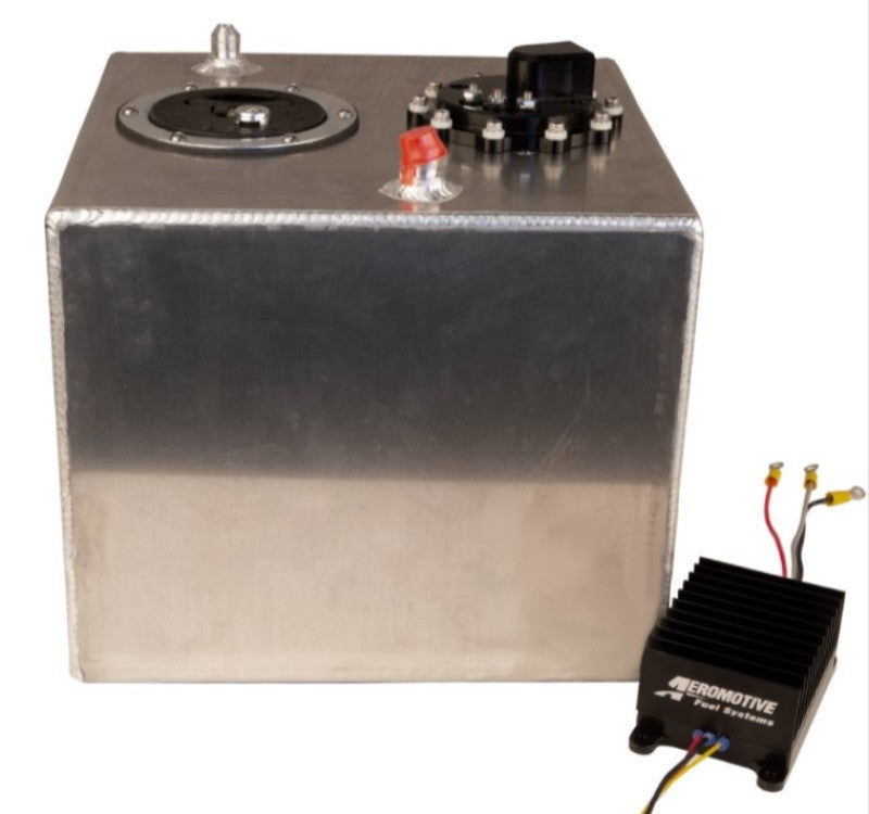 Aeromotive Fuel Cell TVS 6 Gal 90-Deg Outlet Brushless Spur 5.0 - Burkken Auto Parts