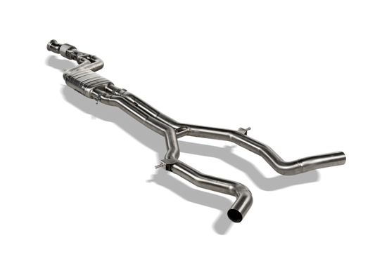 Akrapovic 2023 Mercedes-AMG C 43 4MATIC (W206, S206) Evolution Link Pipe Set - SS - Burkken Auto Parts