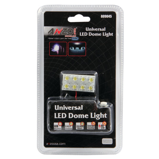 ANZO LED Dome Light Universal LED Dome Light - 8 LED Universal 1.5in x .75in - Burkken Auto Parts