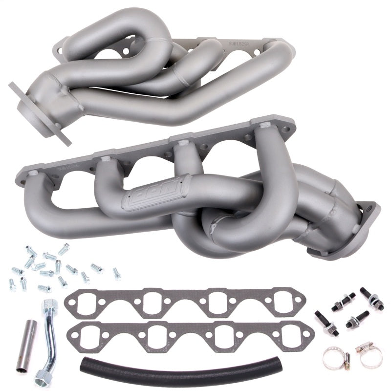 BBK 94-95 Mustang 5.0 Shorty Tuned Length Exhaust Headers - 1-5/8 Titanium Ceramic - Burkken Auto Parts