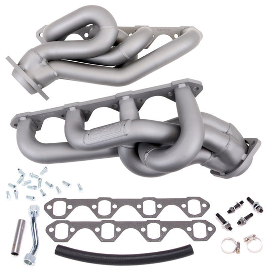 BBK 94-95 Mustang 5.0 Shorty Tuned Length Exhaust Headers - 1-5/8 Titanium Ceramic - Burkken Auto Parts