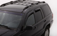 AVS 2004 Ford Ecosport (Brazil) Ventvisor In-Channel Front & Rear Window Deflectors 4pc - Smoke - Burkken Auto Parts