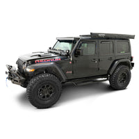 Westin 18-26 Jeep Wrangler 4dr Outlaw Drop Running Boards - Tex. Blk - Burkken Auto Parts
