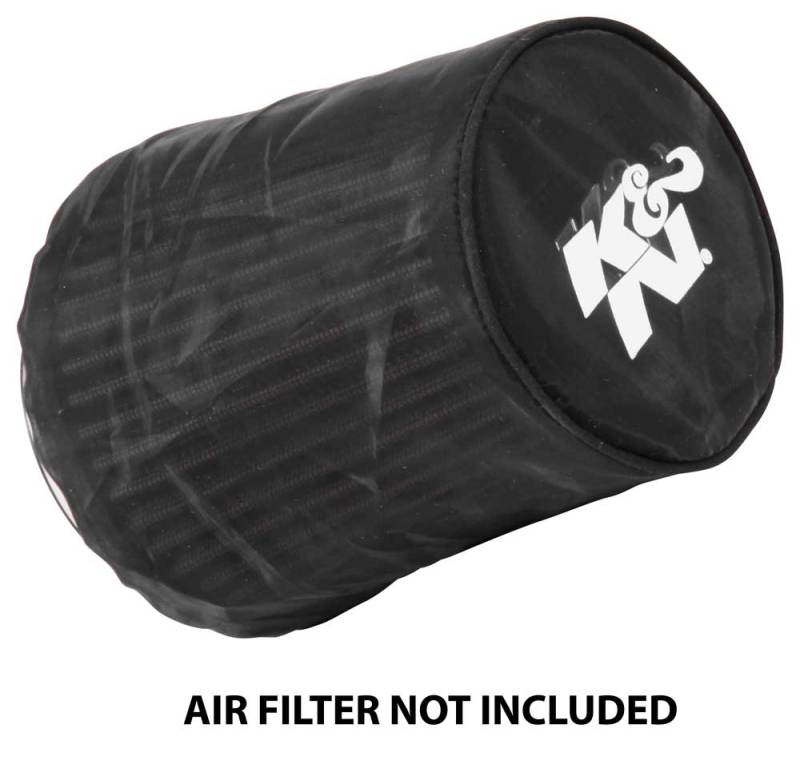 K&N Black Drycharger Rectangle Straight Air Filter Wrap - Black - Burkken Auto Parts
