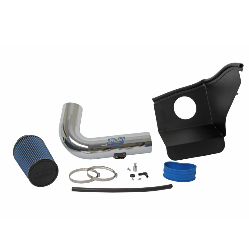 BBK 10-15 Camaro LS3 L99 Cold Air Intake Kit - Chrome Finish (Not for ZL1 Model) - Burkken Auto Parts