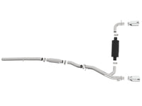 aFe Takeda 3in 304 SS Cat-Back Exhaust w/ Polished Tip 16-18 Ford Focus RS 2.3L (t) - Burkken Auto Parts