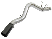 aFe ATLAS 5in DPF-Back Aluminized Steel Exhaust System GM Diesel Trucks 2017 V8 6.6L (td) L5P - Burkken Auto Parts