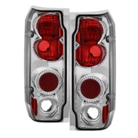 Spyder Ford F150 87-96/Ford Bronco 88-96 Euro Style Tail Lights Chrome ALT-YD-FF15089-C - Burkken Auto Parts