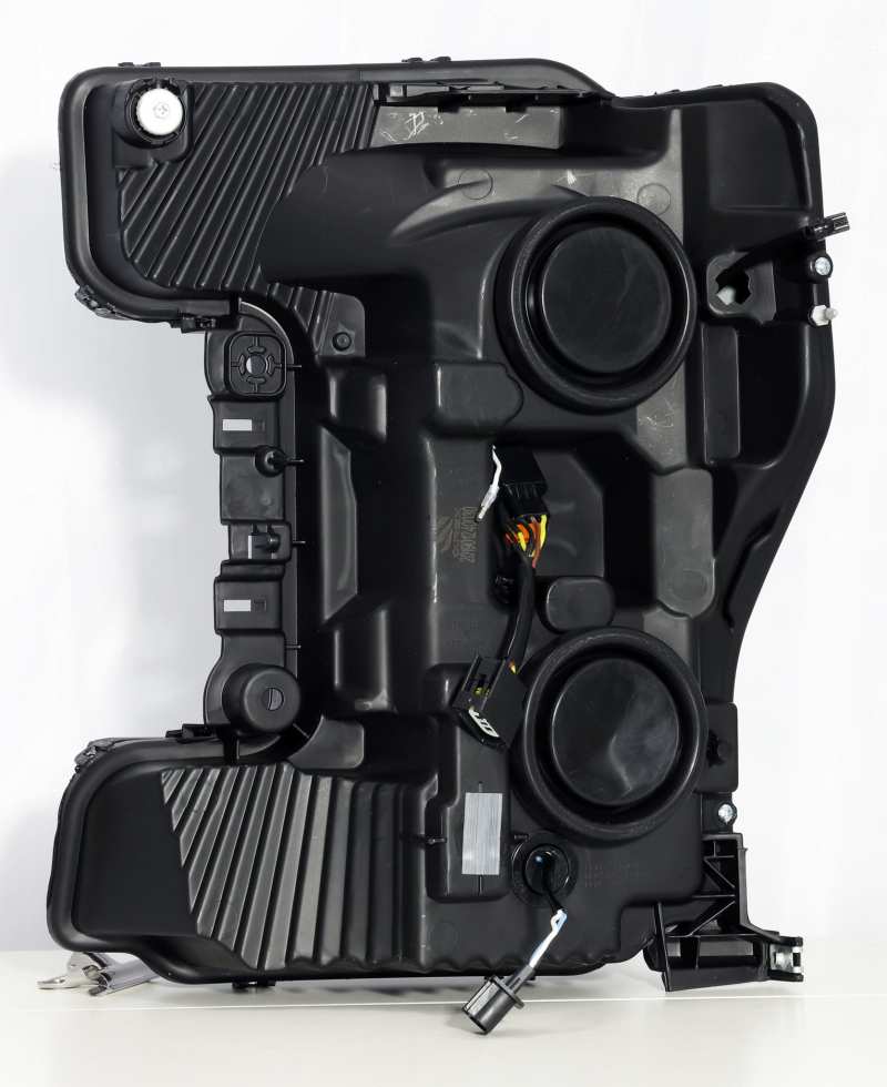 AlphaRex 17-19 Ford F-250 SD NOVA LED Proj Headlights Plank Style Gloss Blk w/Activ Light/Seq Signal - Burkken Auto Parts