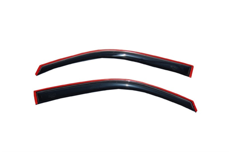 AVS 04-14 Ford F-150 Supercab Ventvisor In-Channel Window Deflectors 2pc - Smoke - Burkken Auto Parts