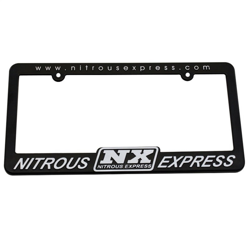 Nitrous Express License Plate Frame - Burkken Auto Parts