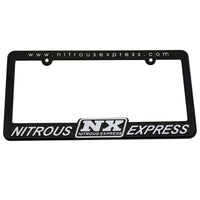 Nitrous Express License Plate Frame - Burkken Auto Parts