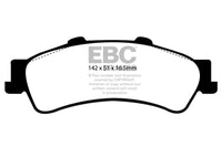 EBC 01-05 Cadillac Deville 4.6 HD Greenstuff Rear Brake Pads - Burkken Auto Parts