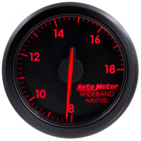 Autometer Airdrive 2-1/6in Wideband Air / Fuel Gauge 10:1-17:1 ARF Range - Black - Burkken Auto Parts
