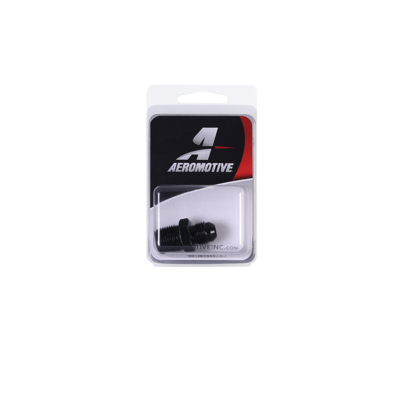 Aeromotive 3/8in NPT / AN-06 Male Flare Adapter fitting - Burkken Auto Parts