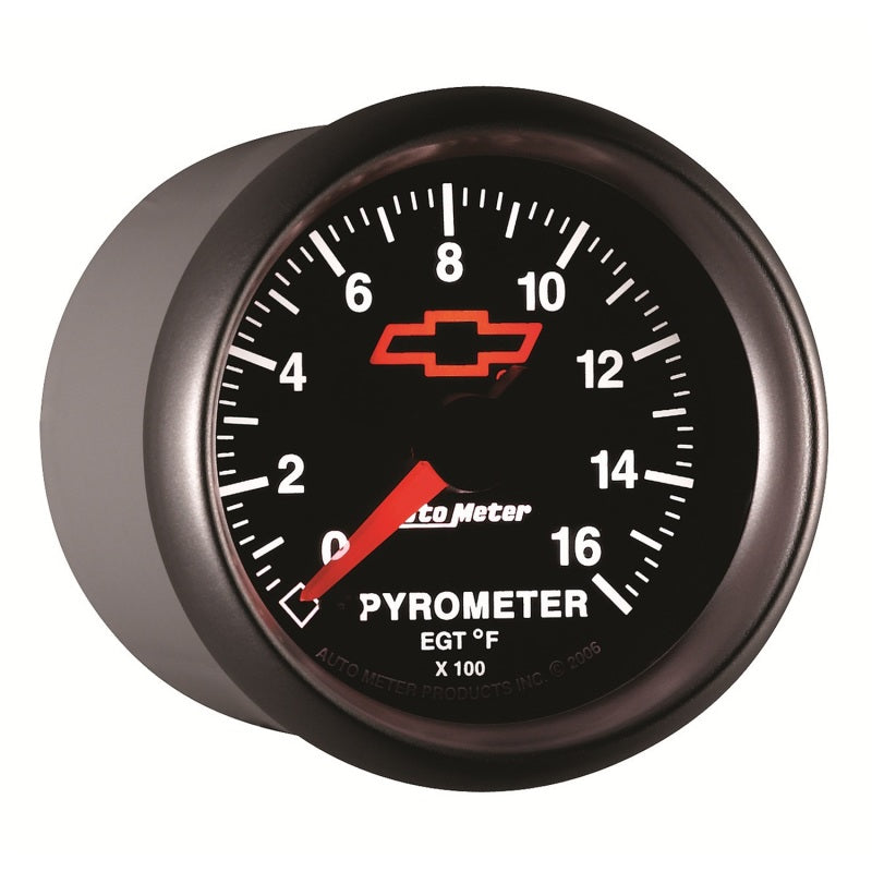 Autometer GM Full Sweep Electric 52mm 0-1600 degree F Pyrometer - Burkken Auto Parts